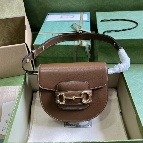 GUCCI HORSEBIT 1955 MINI ROUNDED BAG