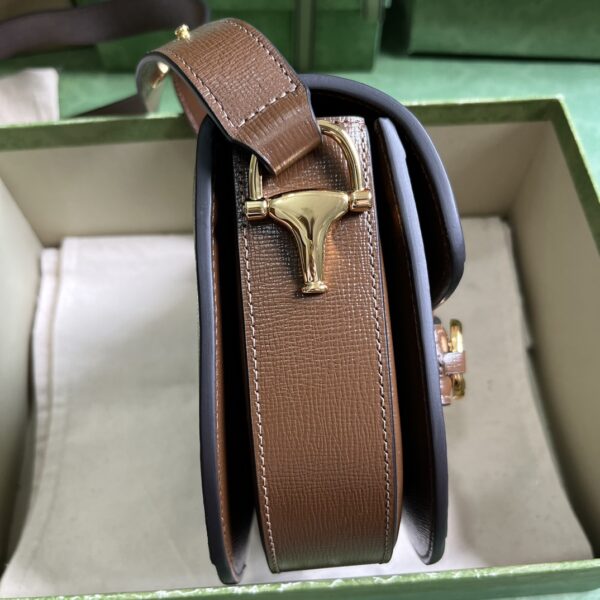 GUCCI HORSEBIT 1955 MINI ROUNDED BAG