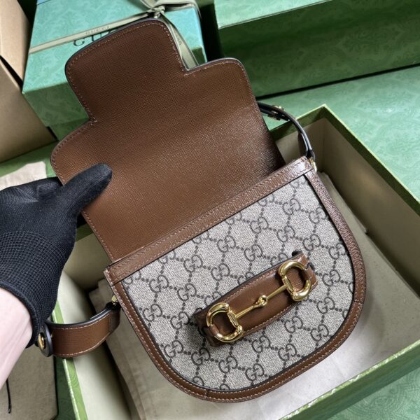 GUCCI HORSEBIT 1955 MINI ROUNDED BAG