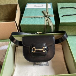 GUCCI HORSEBIT 1955 ROUNDED BELT BAG