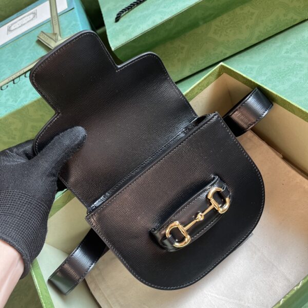 GUCCI HORSEBIT 1955 ROUNDED BELT BAG