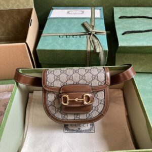 GUCCI HORSEBIT 1955 ROUNDED BELT BAG