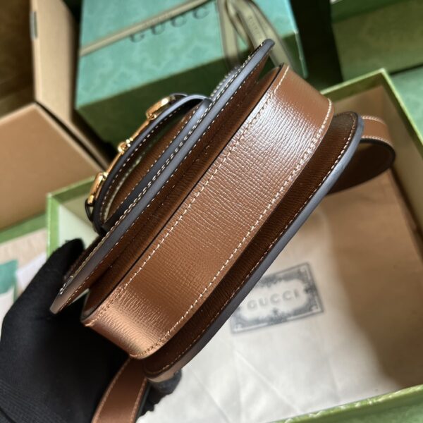 GUCCI HORSEBIT 1955 ROUNDED BELT BAG