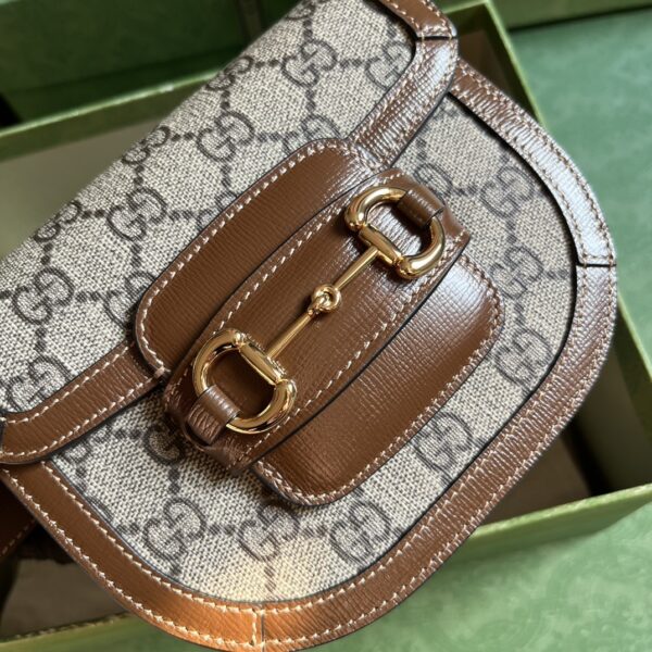GUCCI HORSEBIT 1955 ROUNDED BELT BAG