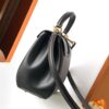 Celine SMALL 16 BAG IN SATINATED CALFSKIN BLACK