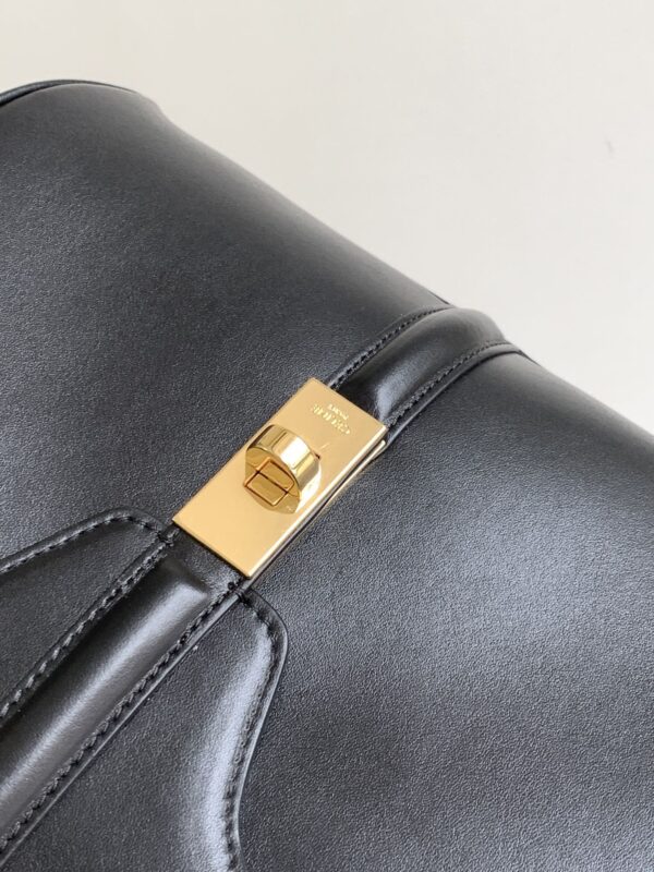 Celine SMALL 16 BAG IN SATINATED CALFSKIN BLACK