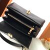 Celine SMALL 16 BAG IN SATINATED CALFSKIN BLACK