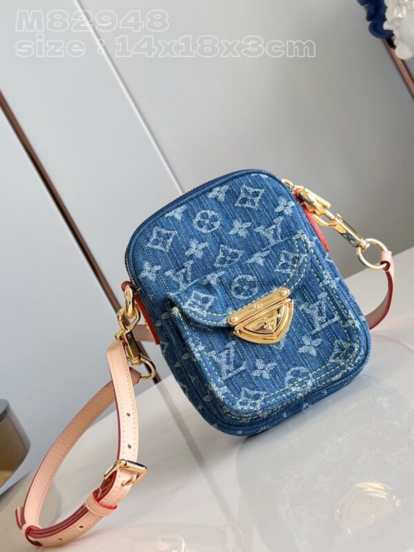 Louis Vuitton Fairfax Pochette Monogram Denim
