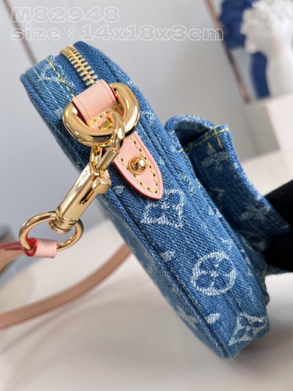 Louis Vuitton Fairfax Pochette Monogram Denim