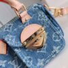 Louis Vuitton Nano Speedy Monogram Denim