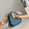 Louis Vuitton Nano Speedy Monogram Denim