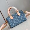 Louis Vuitton Nano Speedy Monogram Denim