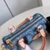 Louis Vuitton Nano Speedy Monogram Denim