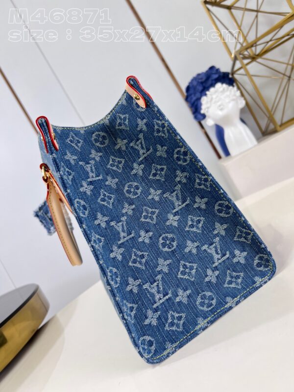 Louis Vuitton OnTheGo MM Monogram Denim