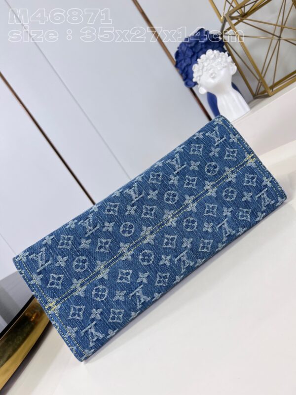 Louis Vuitton OnTheGo MM Monogram Denim