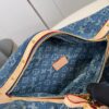 Louis Vuitton High Rise Monogram Denim