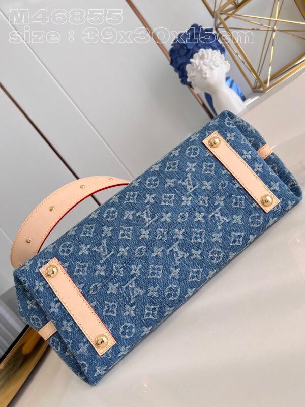 Louis Vuitton CarryAll MM Monogram Denim