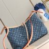 Louis Vuitton CarryAll MM Monogram Denim
