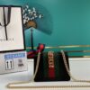 Gucci Leather Sylvie Mini Chain Bag