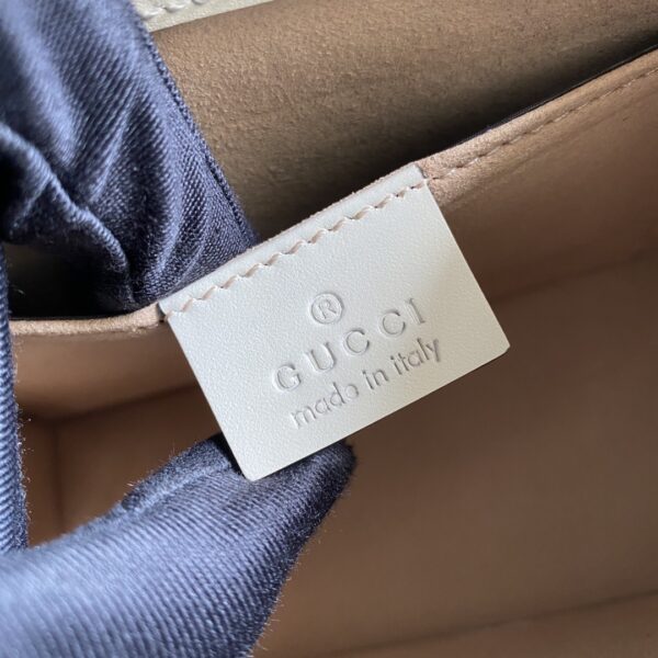 Gucci Leather Sylvie Mini Chain Bag