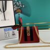 Gucci Leather Sylvie Mini Chain Bag