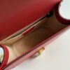 Gucci Leather Sylvie Mini Chain Bag