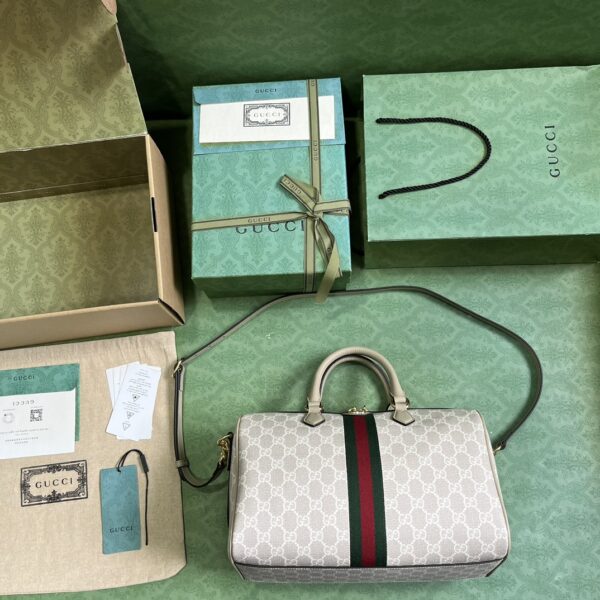Gucci Ophidia GG medium top handle bag