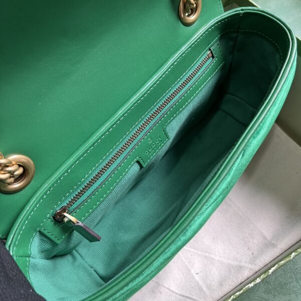Gucci GG Marmont small velvet shoulder bag