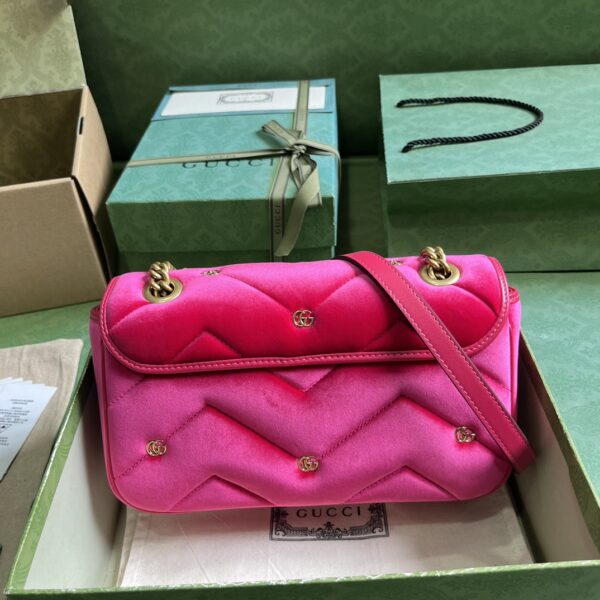 Gucci GG Marmont small velvet shoulder bag
