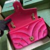 Gucci GG Marmont small velvet shoulder bag
