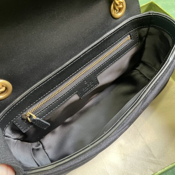 Gucci GG Marmont small velvet shoulder bag