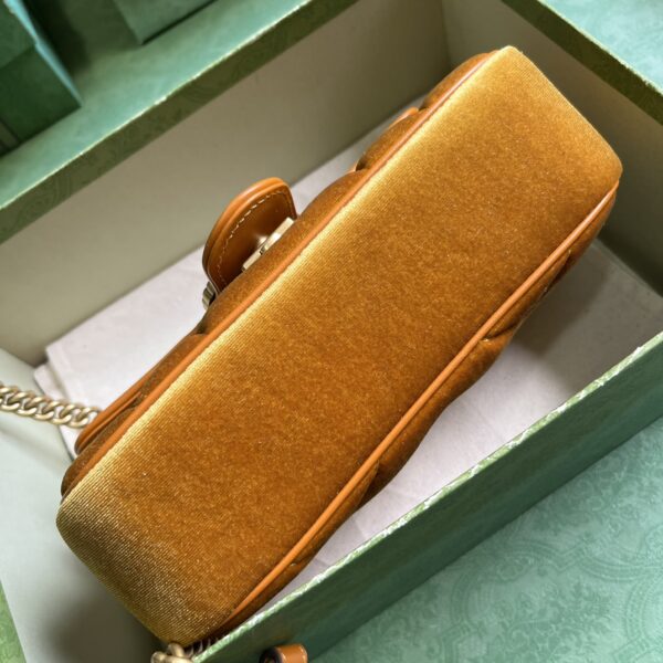 Gucci GG MARMONT MINI velvet SHOULDER BAG