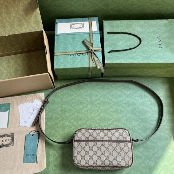 Gucci GG CRYSTAL MINI SHOULDER BAG