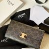 CELINE TRIOMPHE LONG WALLET