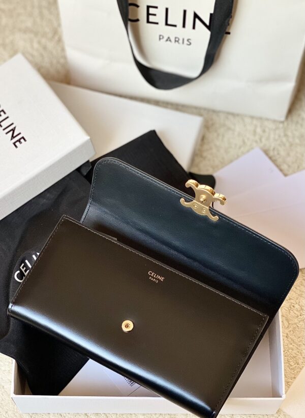CELINE TRIOMPHE LONG WALLET