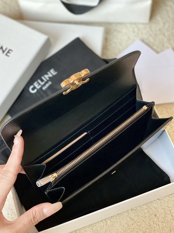 CELINE TRIOMPHE LONG WALLET