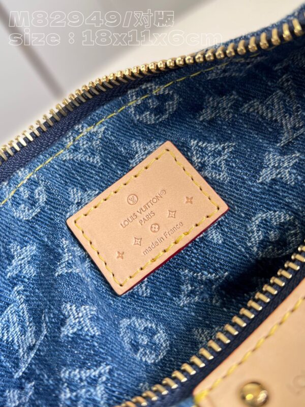 Louis Vuitton Hills Pochette Monogram Denim