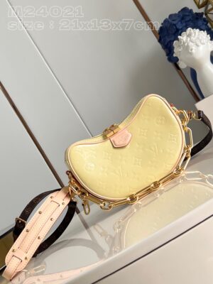 Louis Vuitton Croissant PM Monogram Vernis Leather