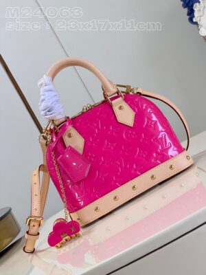 Louis Vuitton Alma BB Monogram Vernis Leather