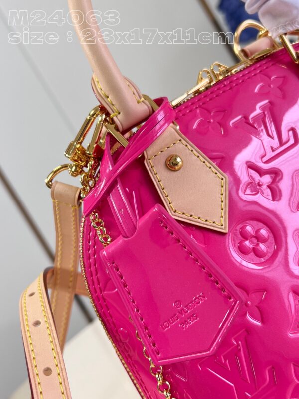 Louis Vuitton Alma BB Monogram Vernis Leather