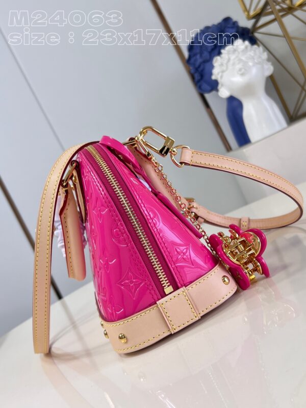 Louis Vuitton Alma BB Monogram Vernis Leather
