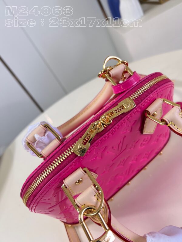 Louis Vuitton Alma BB Monogram Vernis Leather