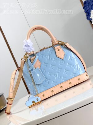 Louis Vuitton Alma BB Monogram Vernis Leather