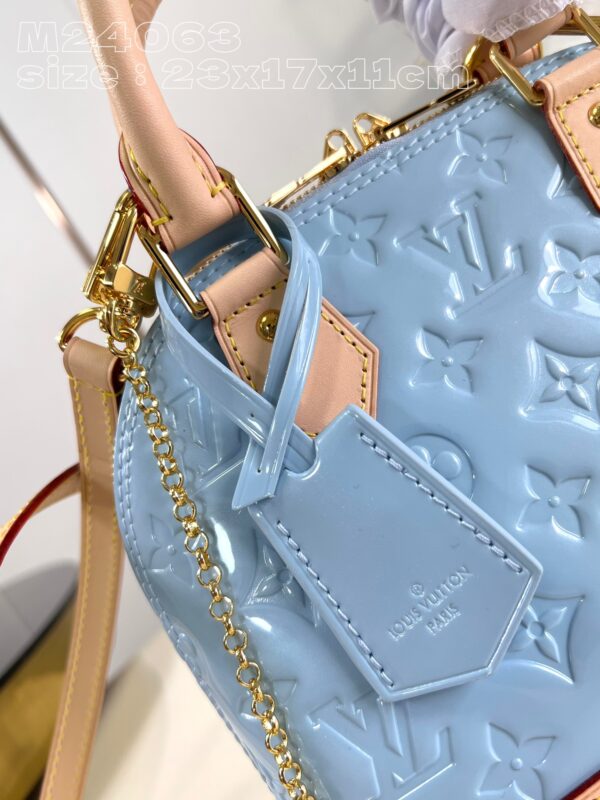 Louis Vuitton Alma BB Monogram Vernis Leather
