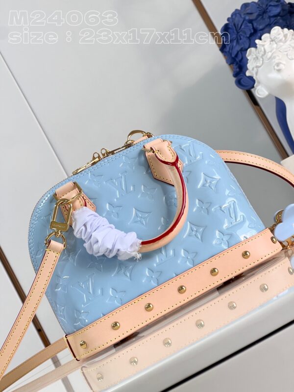 Louis Vuitton Alma BB Monogram Vernis Leather
