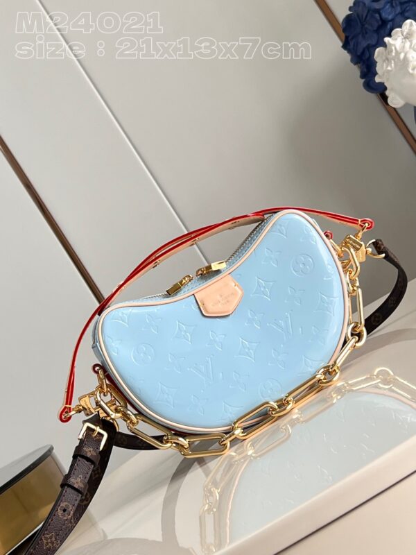 Louis Vuitton Croissant PM Monogram Vernis Leather