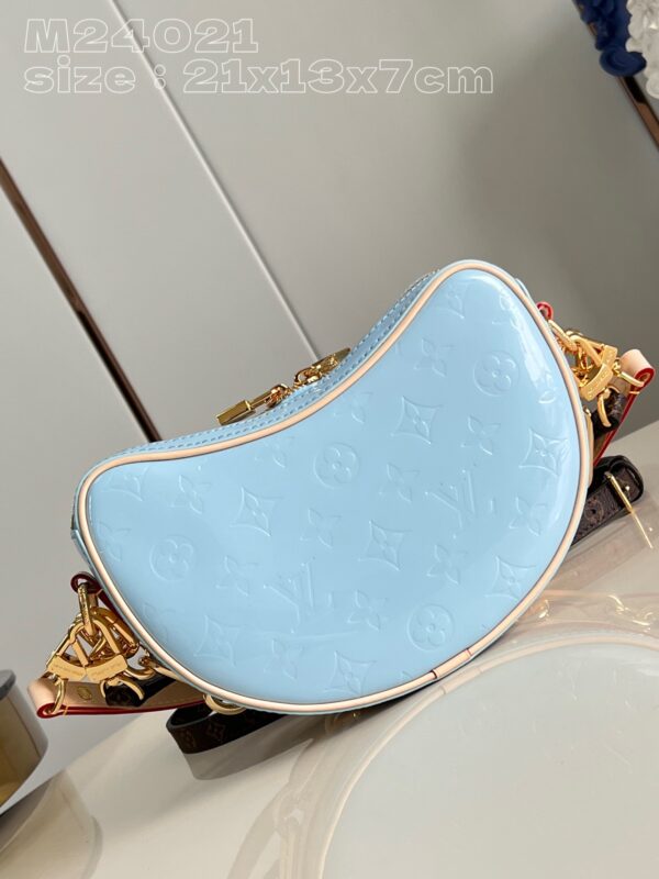 Louis Vuitton Croissant PM Monogram Vernis Leather