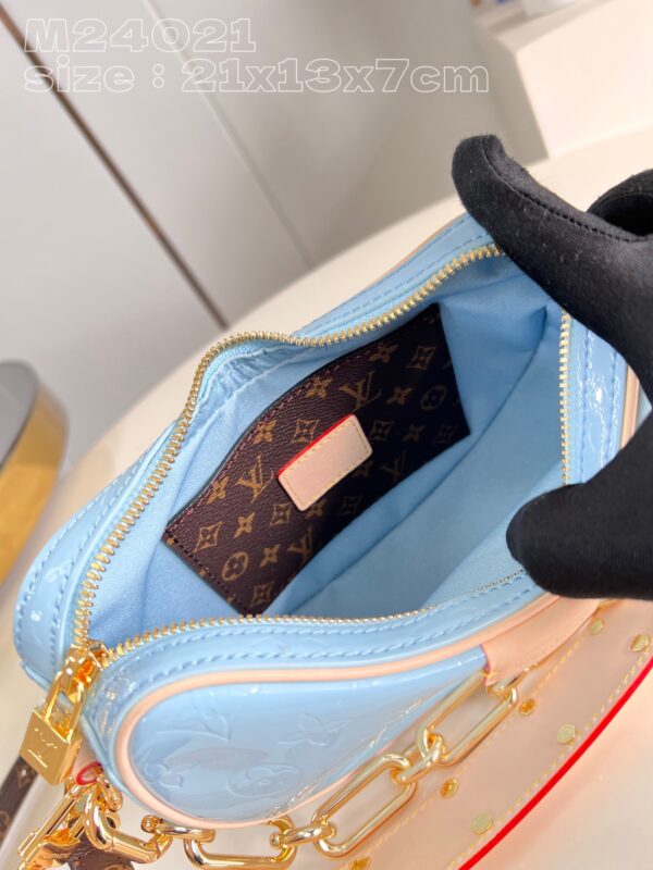 Louis Vuitton Croissant PM Monogram Vernis Leather
