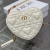 Dior Caro Heart Pouch With Chain