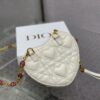 Dior Caro Heart Pouch With Chain